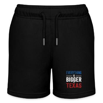 État du Texas Texans Texas - Short de jogging enfant bio Stanley/Stella - noir - Devant