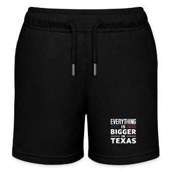 État du Texas Texans Texas - Short de jogging enfant bio Stanley/Stella - noir - Devant