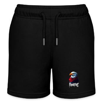 Frankfurt Adler Scarf FFM Ultras Fans - Kids Organic Sweat Shorts by Stanley/Stella - black - Front