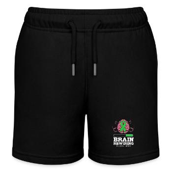 Traumatic brain injury - Kids Organic Sweat Shorts by Stanley/Stella - black - Front