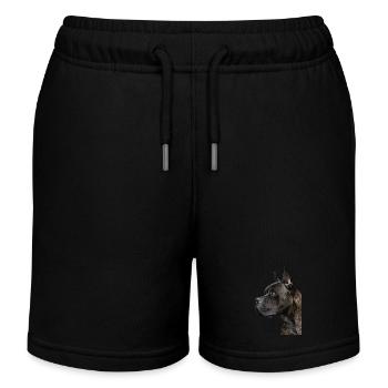 Cane Corso - Kinder Organic Joggingshorts Mini Bolter von Stanley/Stella - Schwarz - Vorne