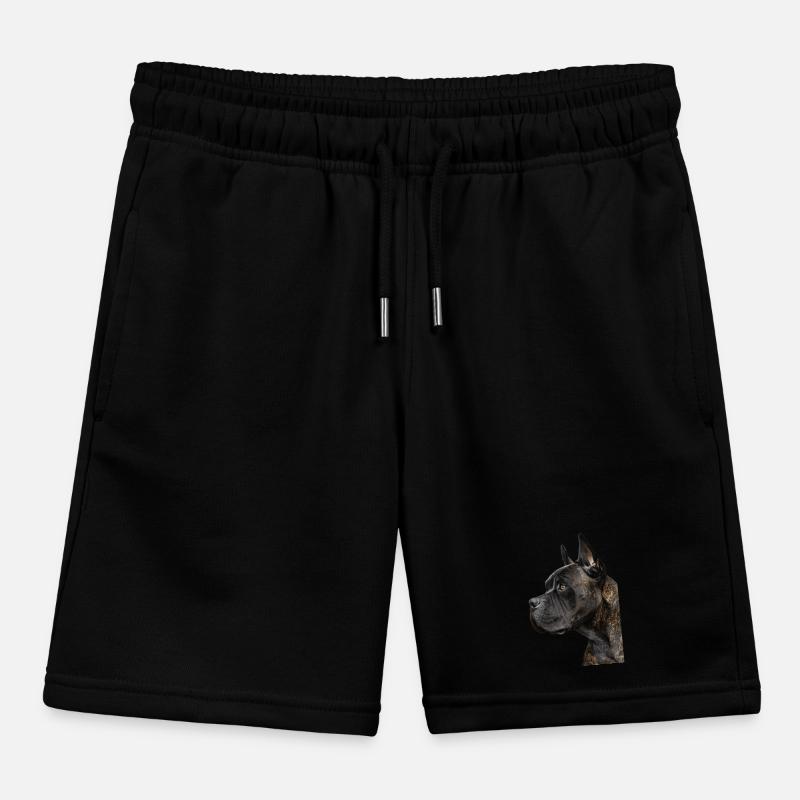 Cane Corso Kids Organic Sweat Shorts by Stanley/Stella