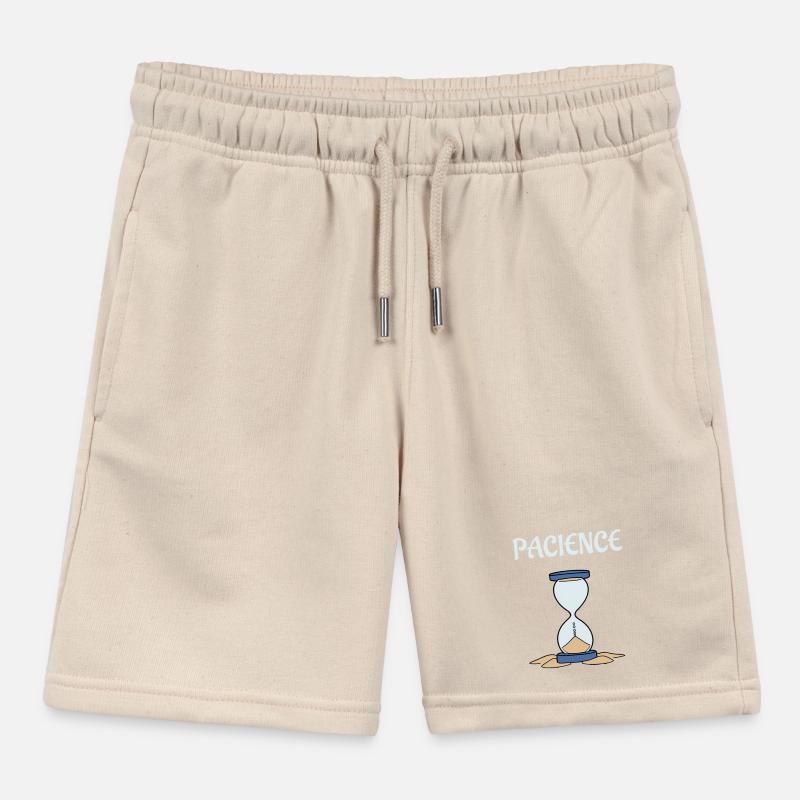 Sablier pacience Short de jogging enfant bio Stanley/Stella