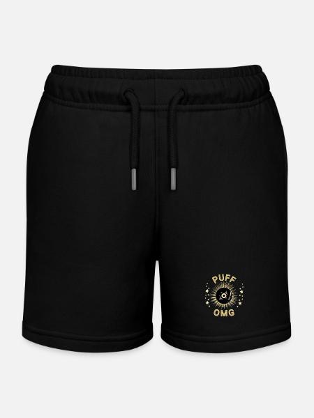 Puff musik rapper - Kinder Organic Joggingshorts Mini Bolter von Stanley/Stella - Schwarz