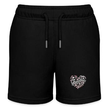 Oma Großmutter Muttertag Familie - Kinder Organic Joggingshorts Mini Bolter von Stanley/Stella - Schwarz - Vorne