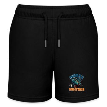 Iguane - Short de jogging enfant bio Stanley/Stella - noir - Devant
