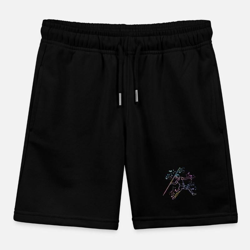 Lancer de javelot Colorsplash Lancer de javelot Short de jogging enfant bio Stanley/Stella