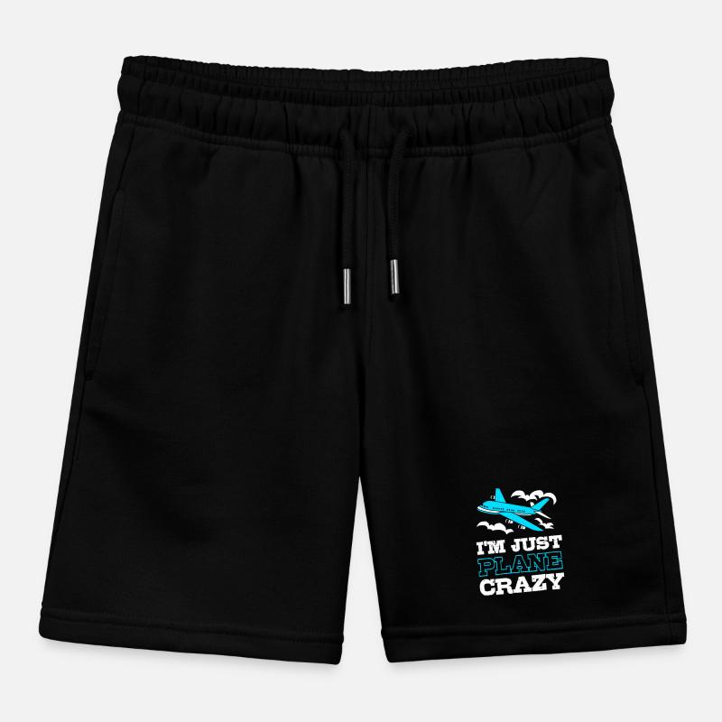 Air traffic controller Kids Organic Sweat Shorts by Stanley/Stella