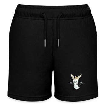 Haltères Poids Sports Heavenly Angel Poids Sport - Short de jogging enfant bio Stanley/Stella - noir - Devant