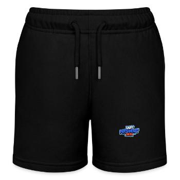 Lady President 2024: Kamala Harris Takes the Lead - Kinder Organic Joggingshorts Mini Bolter von Stanley/Stella - Schwarz - Vorne