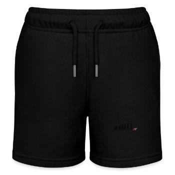 Boxer - Kids Organic Sweat Shorts by Stanley/Stella - black - Front