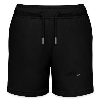 Cocker Spaniel - Kids Organic Sweat Shorts by Stanley/Stella - black - Front