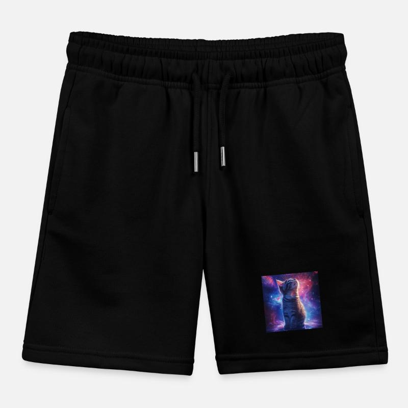 Katze Kinder Organic Joggingshorts Mini Bolter von Stanley/Stella