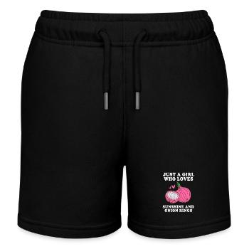 oignon - Short de jogging enfant bio Stanley/Stella - noir - Devant