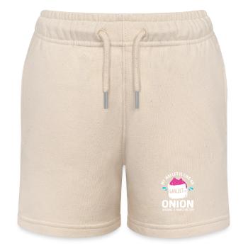 Onion - Kids Organic Sweat Shorts by Stanley/Stella - soft Ecru - Front