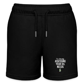 Essentiële olie - Kinder sweatshort biologisch Stanley/Stella - zwart - Voor