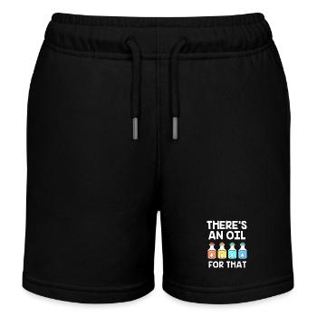 Essentiële olie - Kinder sweatshort biologisch Stanley/Stella - zwart - Voor