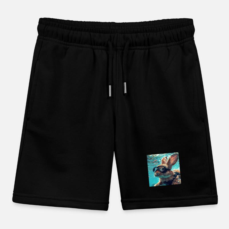 Rabbit Kids Organic Sweat Shorts by Stanley/Stella
