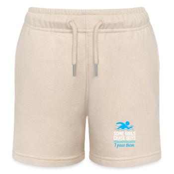 Natation Nageurs Piscine Moniteurs de natation - Short de jogging enfant bio Stanley/Stella - écru doux - Devant