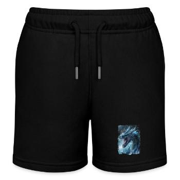 Cerf-volant - Short de jogging enfant bio Stanley/Stella - noir - Devant