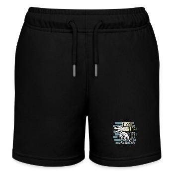 Fossil Hunter Uncovering Secrets Fossil Collecting - Kinder Organic Joggingshorts Mini Bolter von Stanley/Stella - Schwarz - Vorne