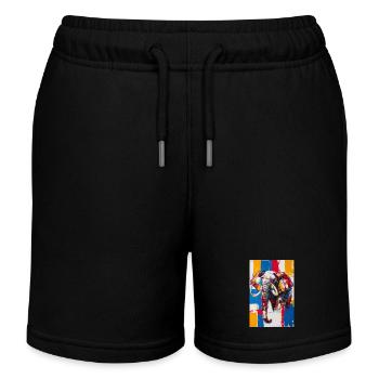 Mammut - Kinder Organic Joggingshorts Mini Bolter von Stanley/Stella - Schwarz - Vorne