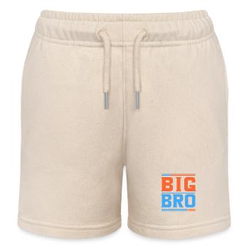 GROSSER BRUDER - Kinder Organic Joggingshorts Mini Bolter von Stanley/Stella - Natur - Vorne