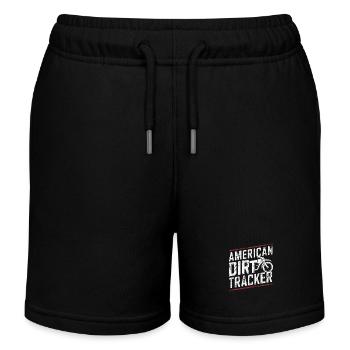 La passion de la course sur piste plate - Short de jogging enfant bio Stanley/Stella - noir - Devant