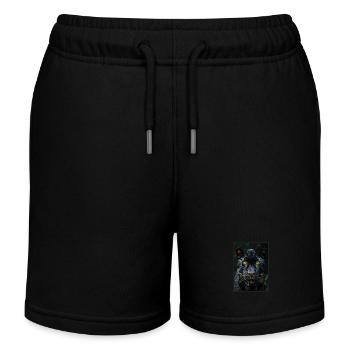 Panthères Panthère - Short de jogging enfant bio Stanley/Stella - noir - Devant