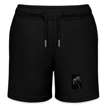 Panthères Panthère - Short de jogging enfant bio Stanley/Stella - noir - Devant
