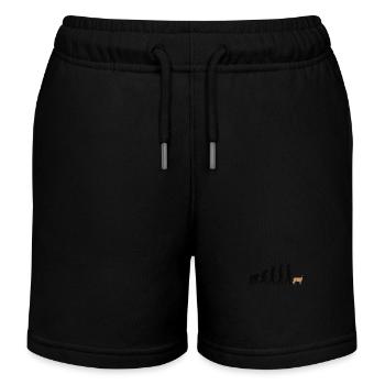 Englischer Mastiff - Kinder Organic Joggingshorts Mini Bolter von Stanley/Stella - Schwarz - Vorne