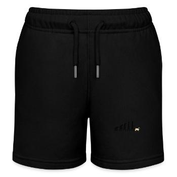 Carlin - Short de jogging enfant bio Stanley/Stella - noir - Devant
