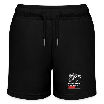 Werwolf - Kinder Organic Joggingshorts Mini Bolter von Stanley/Stella - Schwarz - Vorne