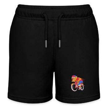 Werwolf - Kinder Organic Joggingshorts Mini Bolter von Stanley/Stella - Schwarz - Vorne