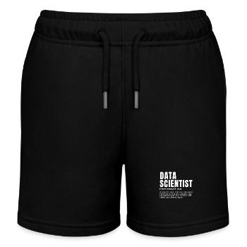 Funny Data Scientist Definition Occupation Occupat - Kinder Organic Joggingshorts Mini Bolter von Stanley/Stella - Schwarz - Vorne