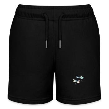 Libelle Duo Libelle Libellule Duo - Short de jogging enfant bio Stanley/Stella - noir - Devant
