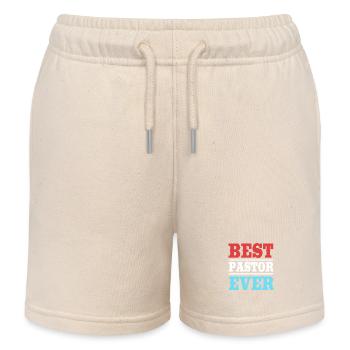 Pfarrer - Kinder Organic Joggingshorts Mini Bolter von Stanley/Stella - Natur - Vorne