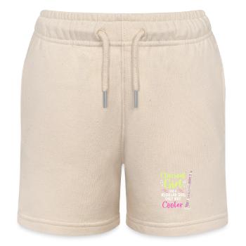 Clarinette - Short de jogging enfant bio Stanley/Stella - écru doux - Devant
