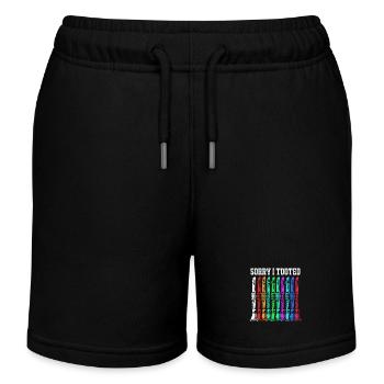 Clarinette - Short de jogging enfant bio Stanley/Stella - noir - Devant