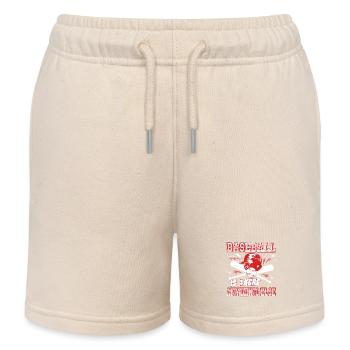 Baseball Is There Anything Else - Kids Organic Sweat Shorts by Stanley/Stella - soft Ecru - Front