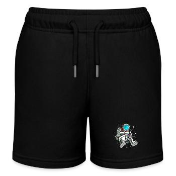 Clarinette - Short de jogging enfant bio Stanley/Stella - noir - Devant
