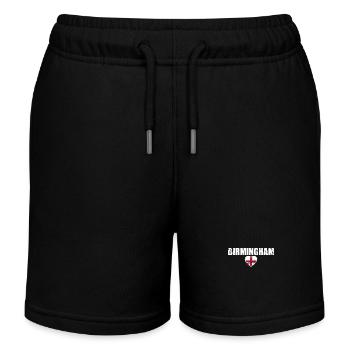 Birmingham, Angleterre, Vintage Drapeau Anglais - Short de jogging enfant bio Stanley/Stella - noir - Devant
