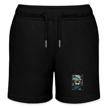 papillon papillons papillon papillon - Short de jogging enfant bio Stanley/Stella - noir - Devant