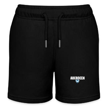Aberdeen Ecosse Ecosse Drapeau Ecossais Ecosse - Short de jogging enfant bio Stanley/Stella - noir - Devant