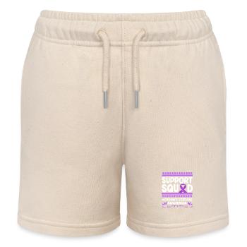 Crohn's disease - Kids Organic Sweat Shorts by Stanley/Stella - soft Ecru - Front