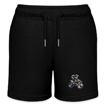 Motocross Femmes Filles Fille - Short de jogging enfant bio Stanley/Stella - noir - Devant
