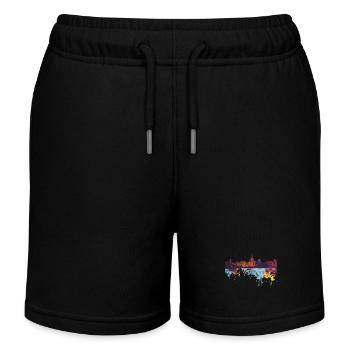 Den Helder - Kinder Organic Joggingshorts Mini Bolter von Stanley/Stella - Schwarz - Vorne