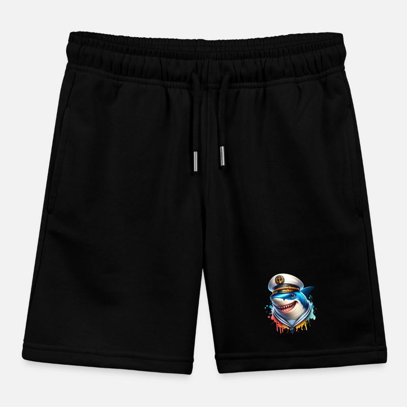 Capitaine requin Short de jogging enfant bio Stanley/Stella