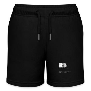 Singing Karaoke Funny Indoor Hobbies Definition pr - Kinder Organic Joggingshorts Mini Bolter von Stanley/Stella - Schwarz - Vorne
