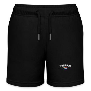 Durban Afrique du Sud Drapeau Afrique du Sud - Short de jogging enfant bio Stanley/Stella - noir - Devant